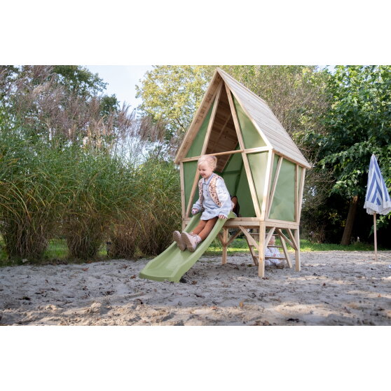 EXIT Yuki 350 playhouse with slide and mud kitchen