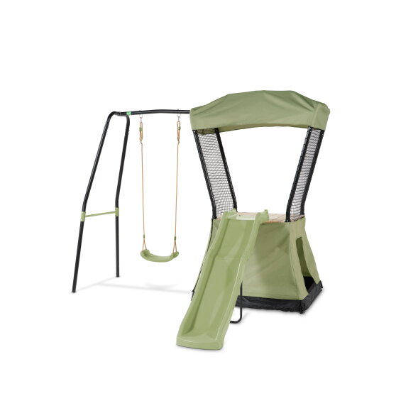 EXIT Ivy outdoor playset with slide and swing