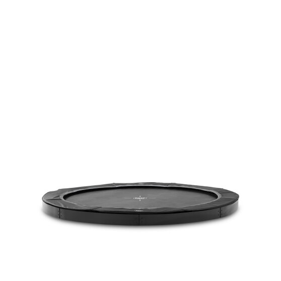EXIT InTerra ground-level sports trampoline 8ft - black