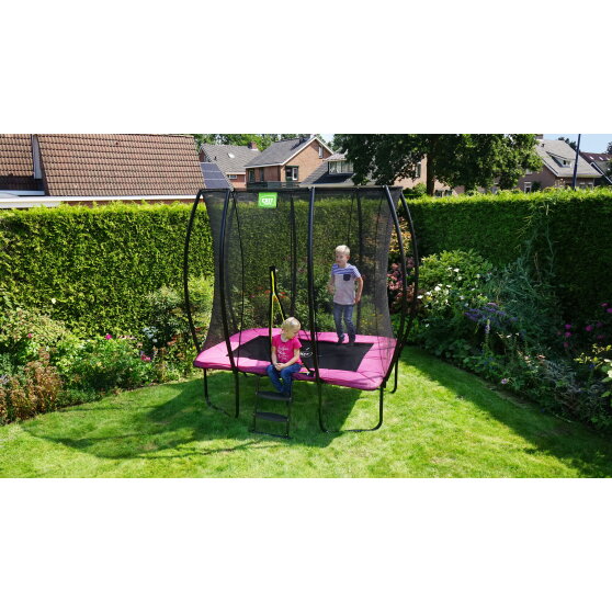 EXIT Silhouette trampoline 5x7ft - pink