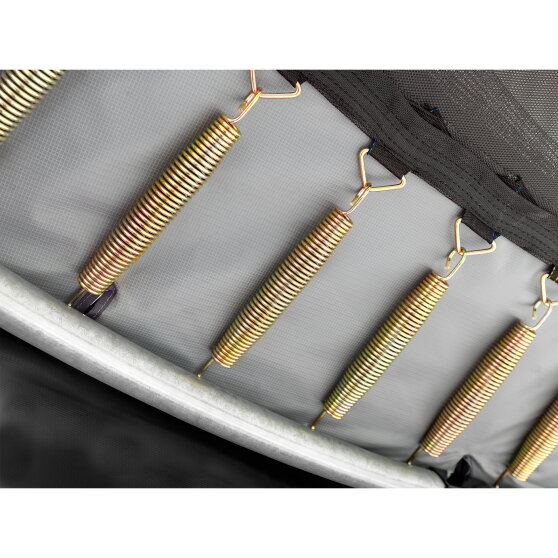 EXIT Elegant Premium ground sports trampoline 8x14ft - black