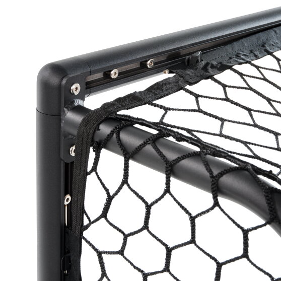 EXIT Scala aluminium football goal 6x4ft - black