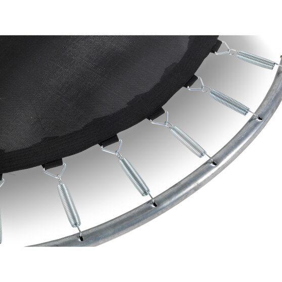 EXIT Silhouette ground sports trampoline ø427cm - pink