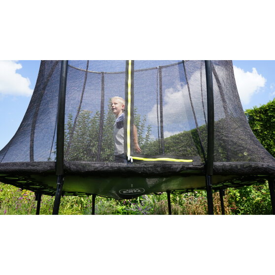 EXIT Silhouette trampoline 5x7ft - black