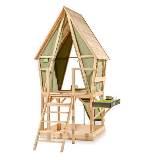 EXIT Yuki 550 playhouse with slide, mud kitchen and sandpit