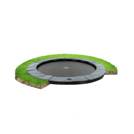 EXIT Supreme ground trampoline ø305cm - grey