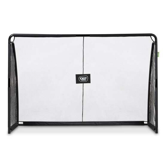 EXIT Finta steel football goal 10x6.6ft - black