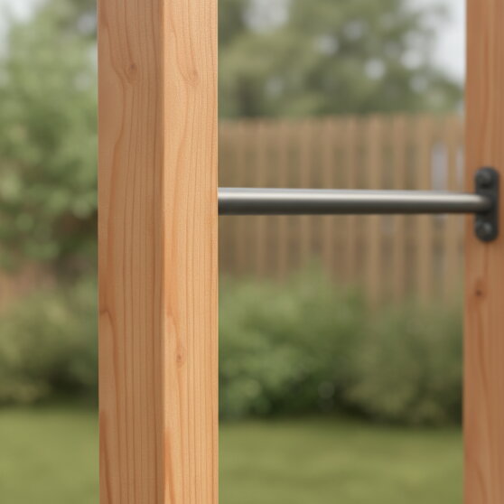 EXIT Linea 85 wooden tumble bar double