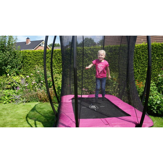 EXIT Silhouette trampoline 5x7ft - pink