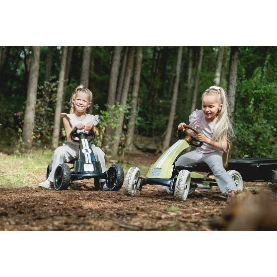 EXIT Foxy Pedal Go-Kart for kids black | pedal go-kart from 2 years