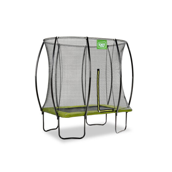 EXIT Silhouette trampoline 5x7ft - green
