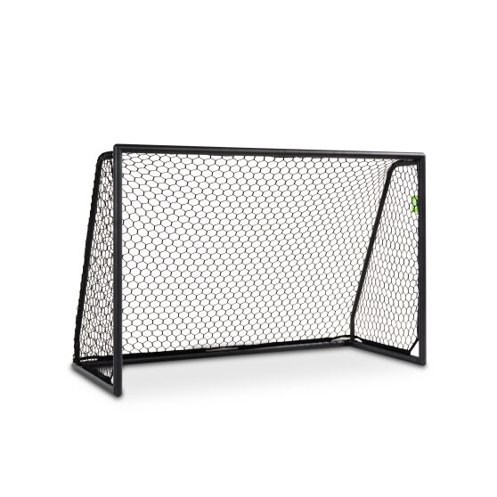 EXIT Scala aluminium football goal 6x4ft - black