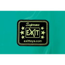 EXIT Supreme ground level trampoline ø305cm with safety net - green