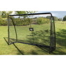 EXIT Finta steel football goal 10x6.6ft - black