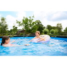 EXIT Stone pool 12ft x 48in with sand filter pump - grey