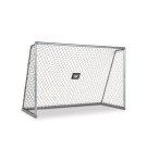 EXIT Scala aluminium football goal 10x6.6ft - matt silver