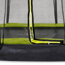 EXIT Silhouette ground trampoline 14ft with safety net - green