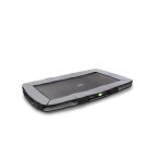 EXIT Elegant Premium ground sports trampoline 7x12ft - black