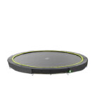 EXIT 12ft Silhouette Ground Sports Trampoline Black