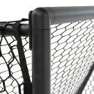 EXIT Scala aluminium football goal 6x4ft - black