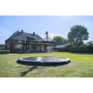 XIT Silhouette Ground Sports Trampoline 10ft - Black