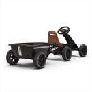 EXIT Foxy go-kart with trailer for kids black | from 2 years