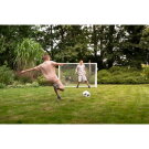 EXIT Scala aluminium football goal 6x4ft - white