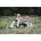 EXIT Foxy pedal go-kart with trailer for kids green | from 2 years