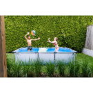 EXIT Soft Grey Pool 10x6.5ft with Filter Pump - Grey