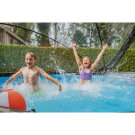 EXIT Stone pool 14ft x 48in with sand filter pump and dome - grey