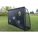 EXIT Finta steel football goal 10x6.6ft - black