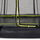 EXIT Silhouette ground trampoline 8ft with safety net - black