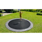 EXIT InTerra ground-level trampoline ø366cm - green