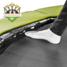 EXIT Silhouette ground trampoline ø366cm with safety net - green