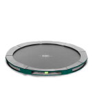 EXIT Elegant ground sports trampoline ø427cm - green