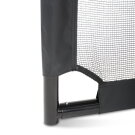 EXIT Coppa steel football goal 7x5.6ft - black