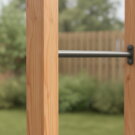 EXIT Linea 85 wooden gym bar double