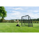 EXIT Coppa steel football goal 7x5.6ft - black