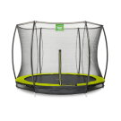 EXIT Silhouette ground trampoline 10ft with safety net - green