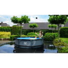 EXIT Stone pool 10ft x 30in with filter pump - grey