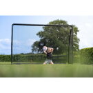 EXIT Finta steel football goal 10x6.6ft - black