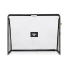 EXIT Coppa steel football goal 7x5.6ft - black