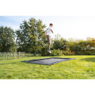EXIT InTerra ground-level sports trampoline 8x12ft - black