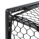 EXIT Scala aluminium football goal 4x2.6ft - black