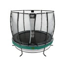 EXIT Elegant Premium trampoline ø305cm with Deluxe safetynet - green