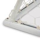 EXIT Scala aluminium football goal 10x6.6ft - white