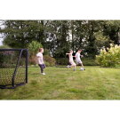 EXIT Scala aluminium football goal 4x2.6ft - black
