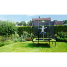 EXIT Silhouette trampoline 5x7ft - green
