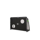 EXIT Maestro steel football goal 6x4ft - black