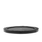 EXIT InTerra ground-level sports trampoline 12ft - black